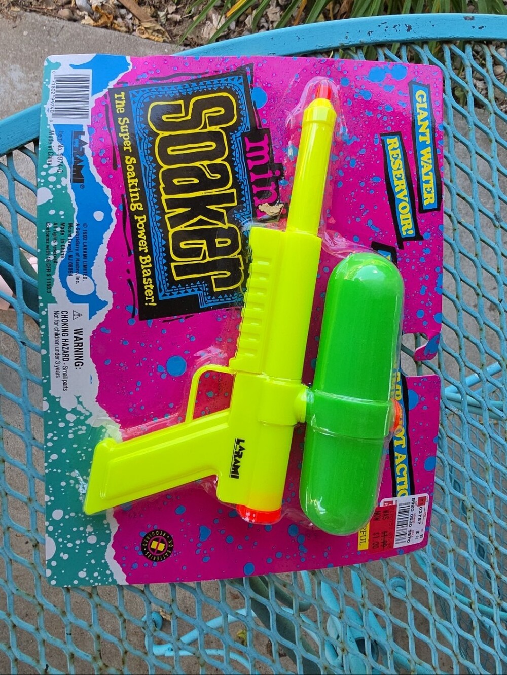 Vintage Super Soaker Mini Water Gun NEW SEALED Larami 1992